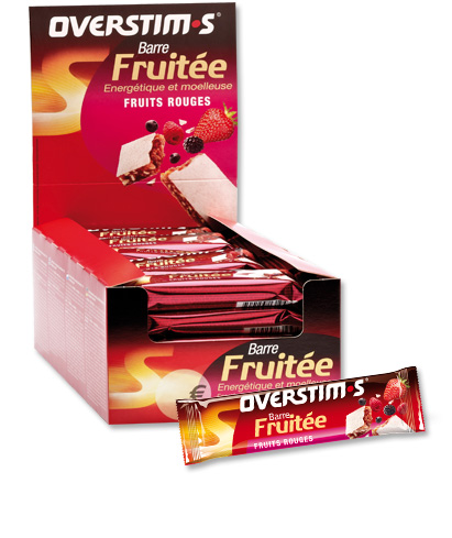 Barrita energética con frutas