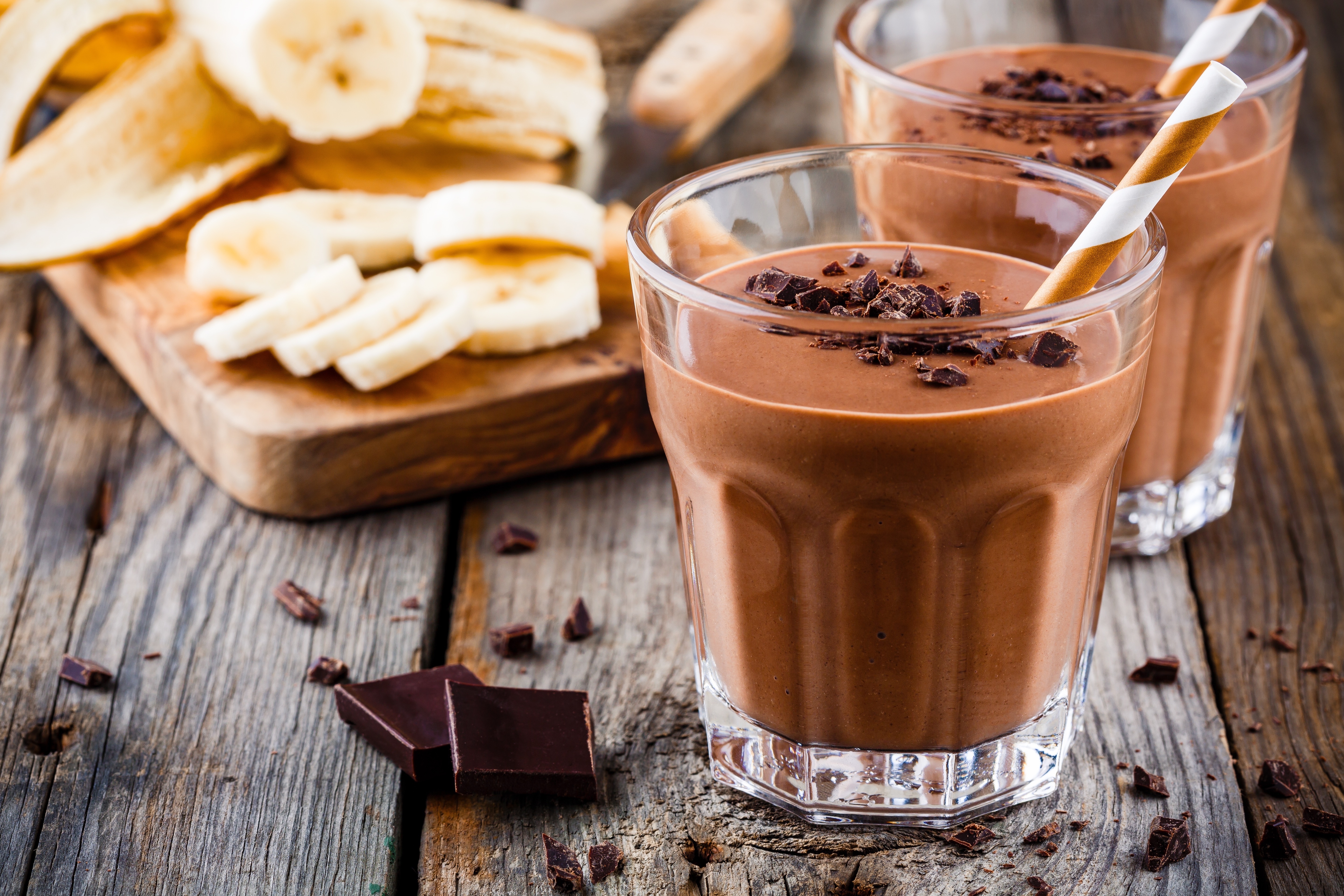 Smoothie Proteine Banane Chocolat Overstim S