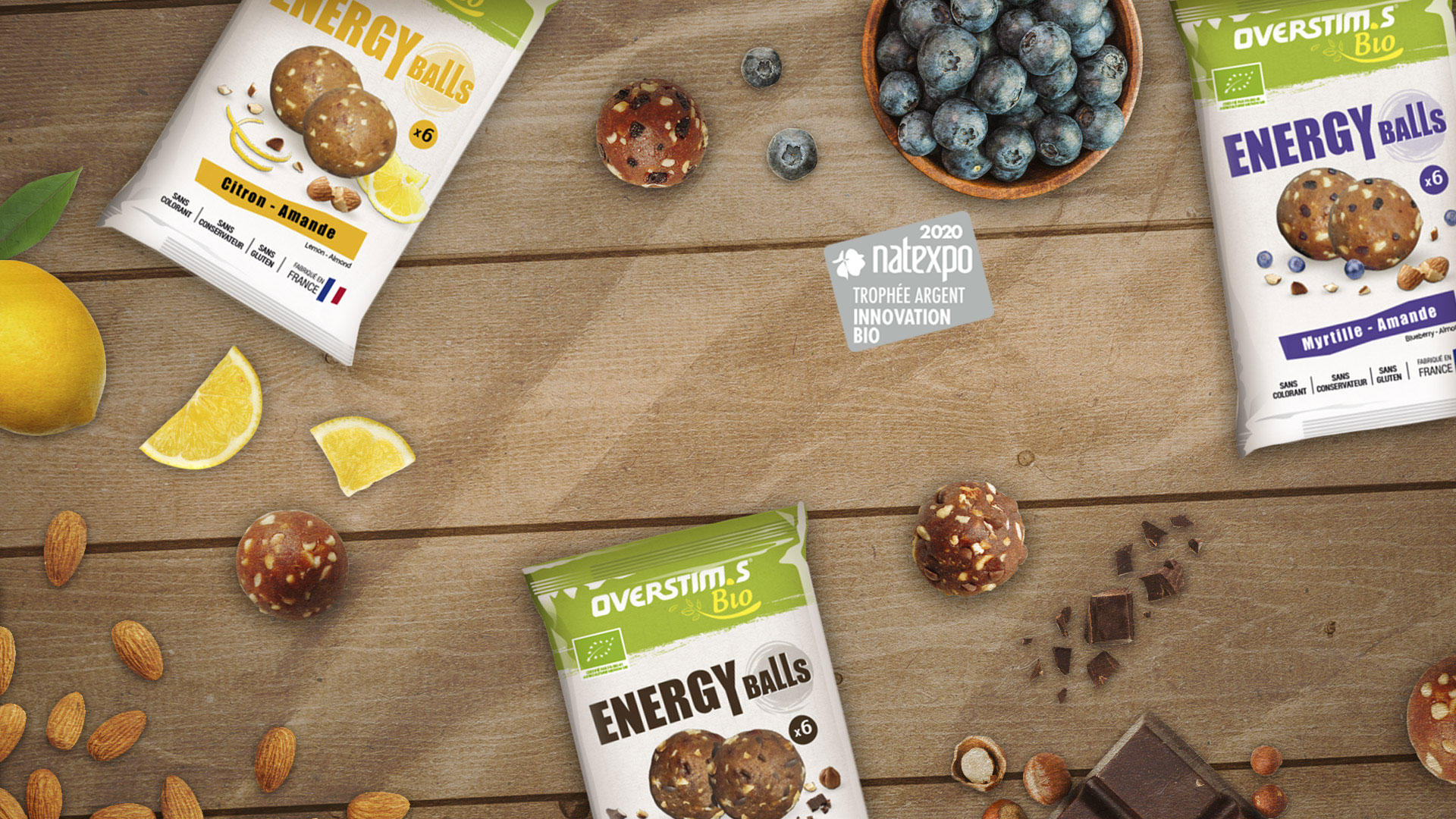 Découvrez nos Energy balls bio Collation énergétique, saine