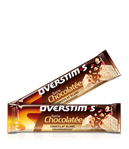 Barre chocolat blanc - cranberries