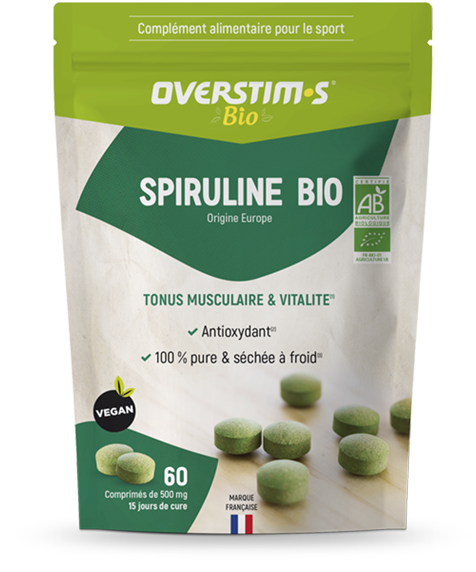 Compléments à base de plantes Spiruline bio, 100g en poudre, Complément  alimentaire, Superaliments