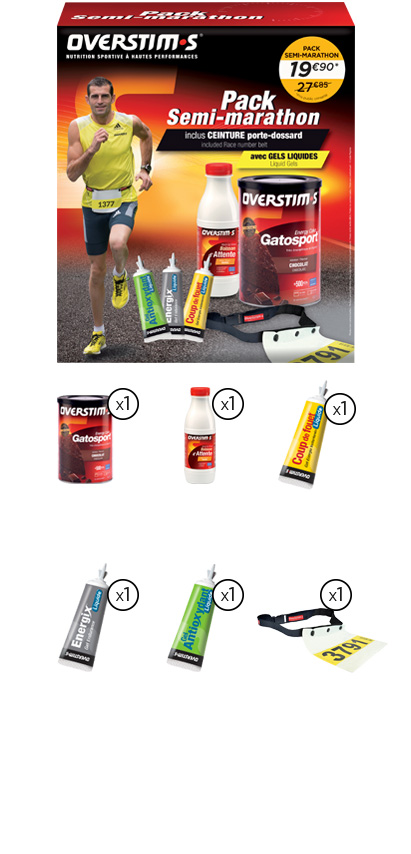 Semi-marathon pack