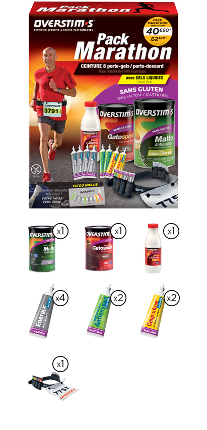 Pack maratón sin gluten